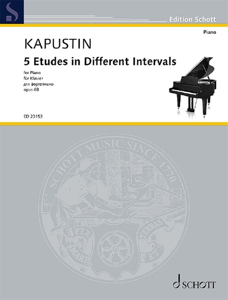5 Etudes in Different Intervals op. 68
